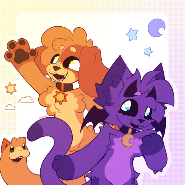 Critteried my OCs (smiling critters PPT)