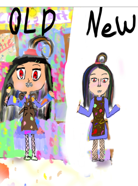 Old drawing vs new drawing - ibisPaint