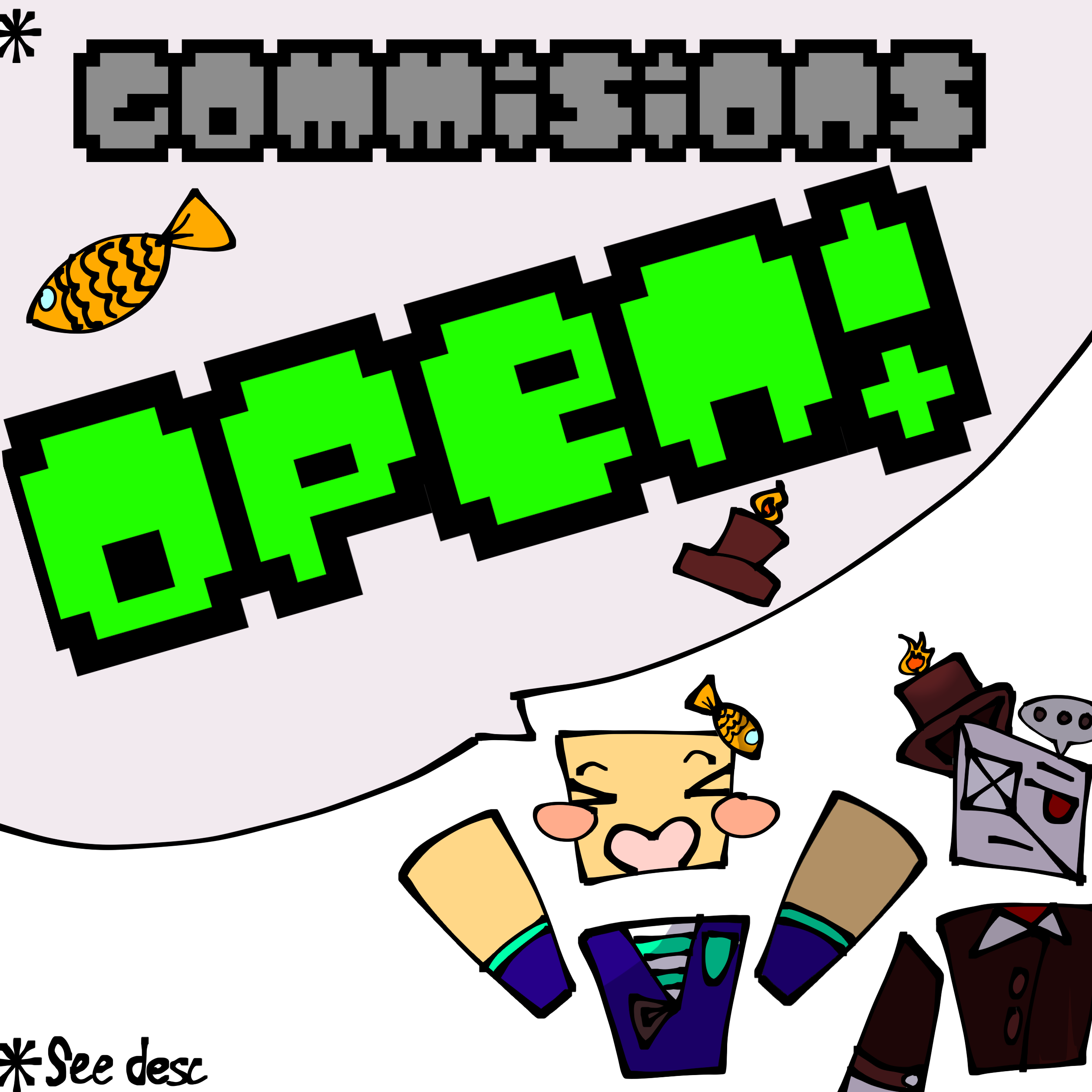 Commissions open - ibisPaint
