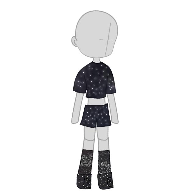 Galaxy clothing idea lol