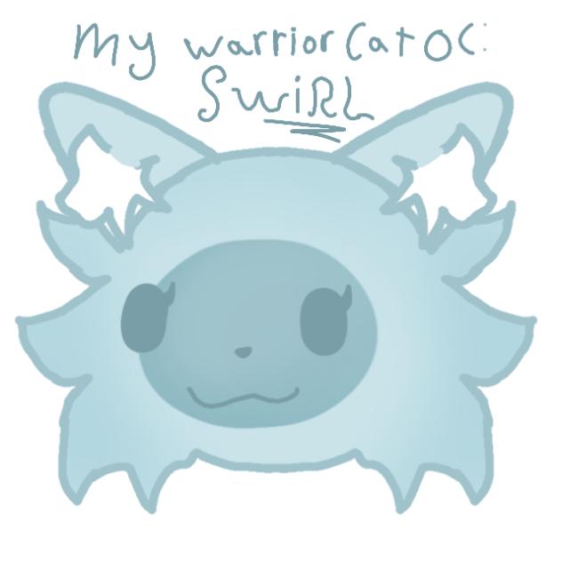 My warrior cat oc!! Swirl 🌀
