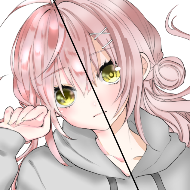 ぱふぇ〜様の塗り絵(なんか似せてみた)