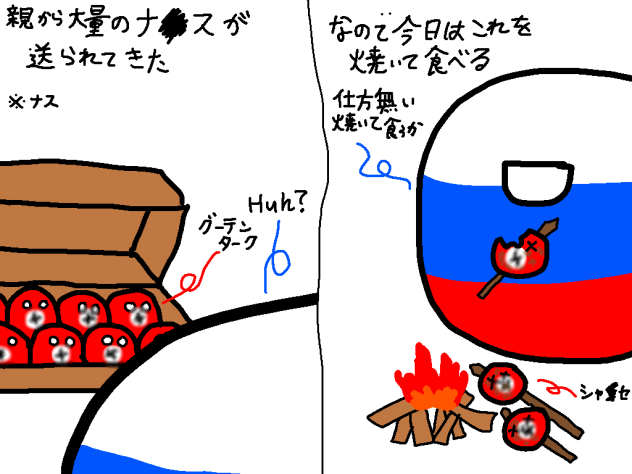 親からの届け物　ネタ