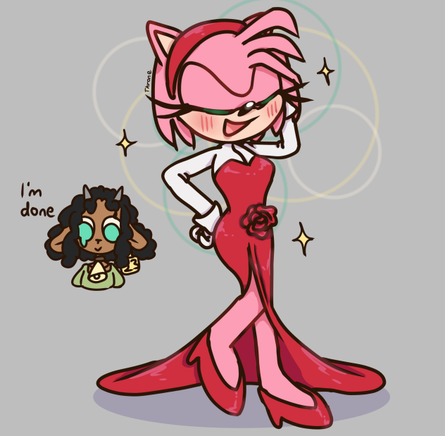 Amy but from that one sonic x thing