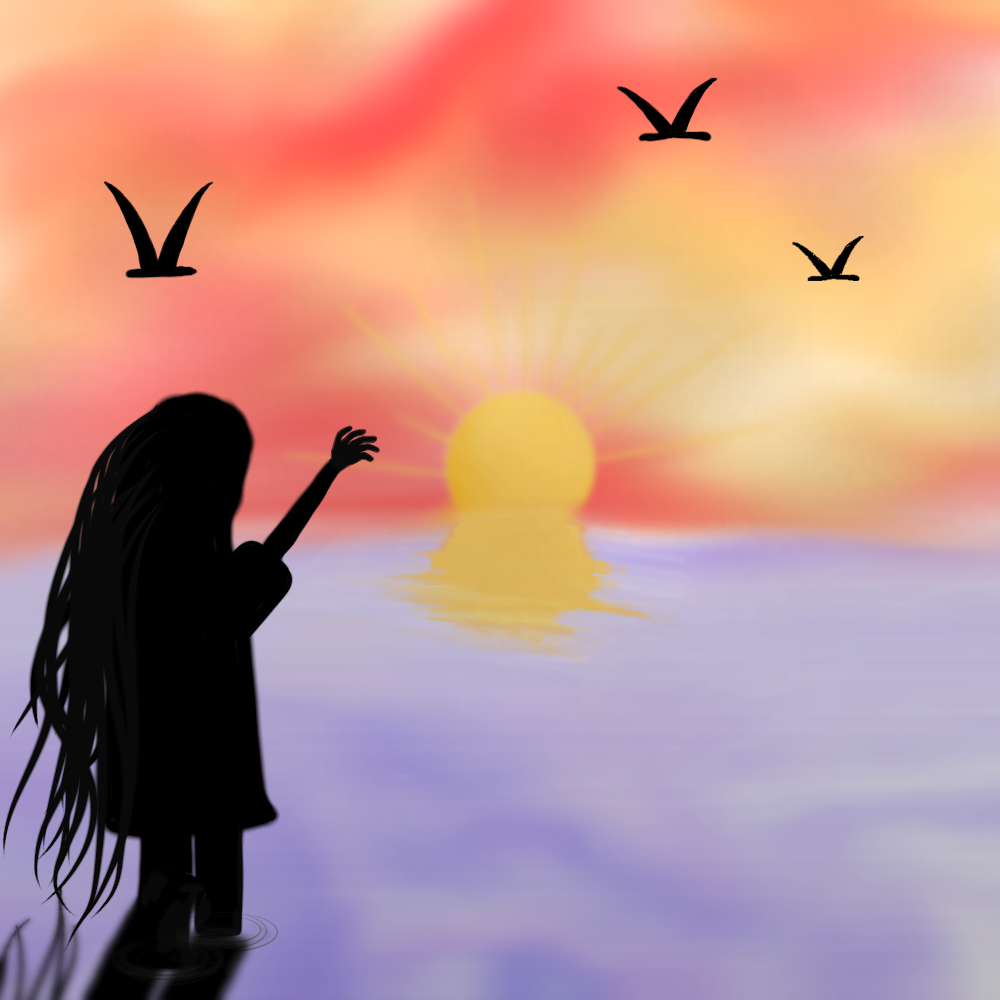 in the evening - ibisPaint