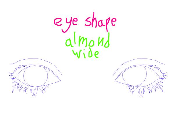 Eye shape helper thingy idk - ibisPaint