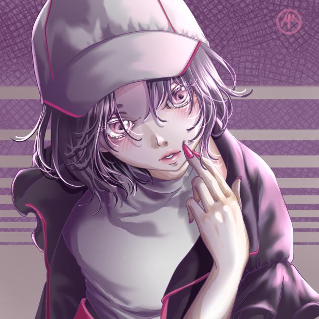 キャップ女子　2