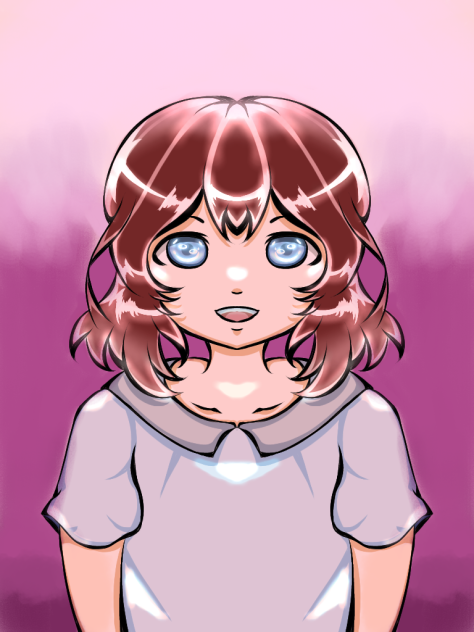 second time drawing with a background - ibisPaint