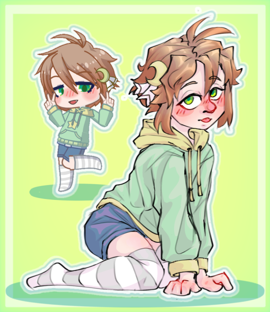His name is Peep, he is a twink