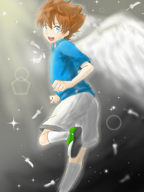 宇宙と天使(？)