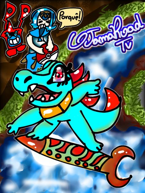 It took a lot of work to draw the water
