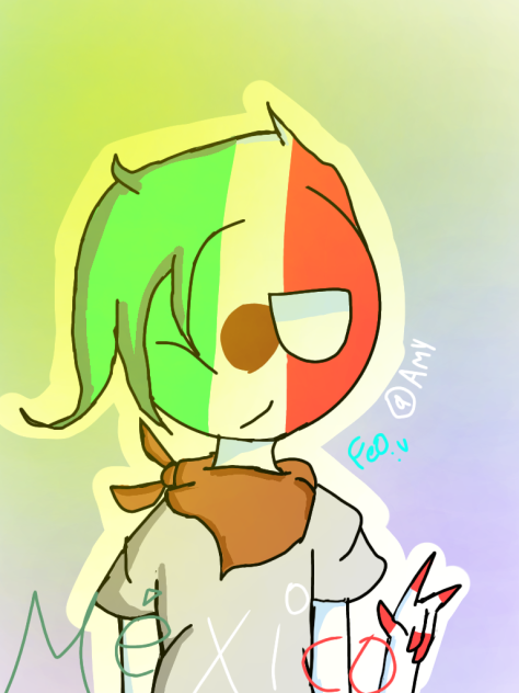 México CountryHumam - ibisPaint