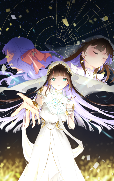 Luciaさん誕生日おめでとうイラスト