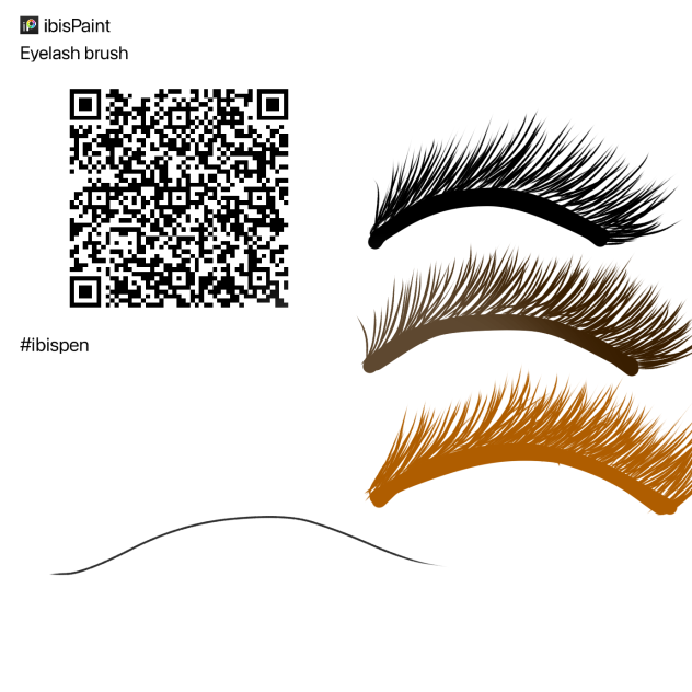 Eyelash brush 👁💖 ibisPaint