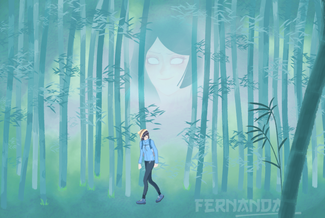 🎍 bamboo forest 🎍 mist deity - ibisPaint