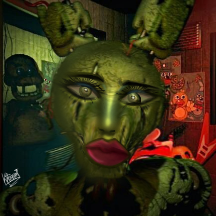 SPRINGTRAP IS SLAYEEED 💋🙄🤘