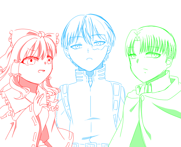 推し3人(下書き)
