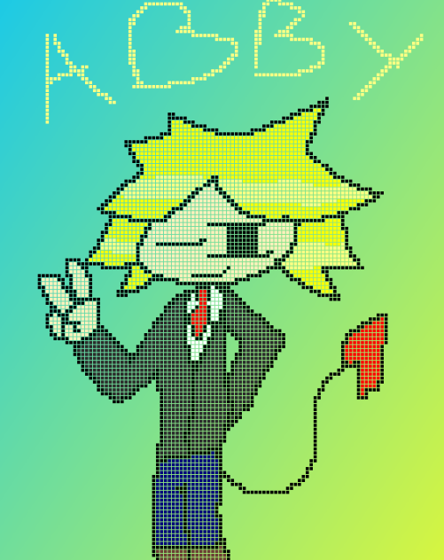 Abby =pixel art on