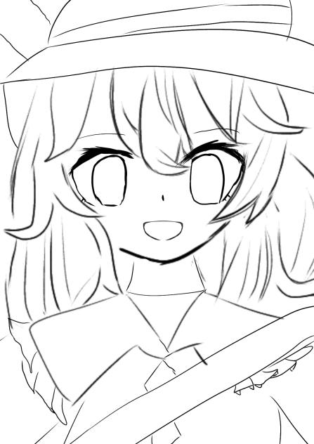 こいし塗り絵！