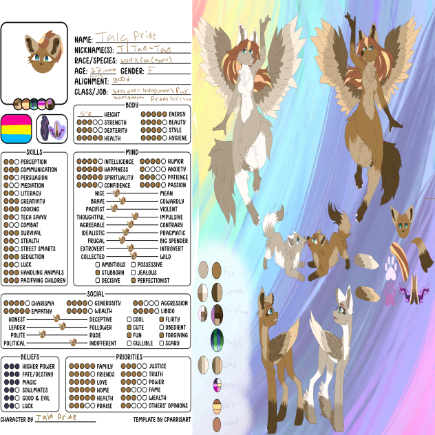 Tala pride info sheet