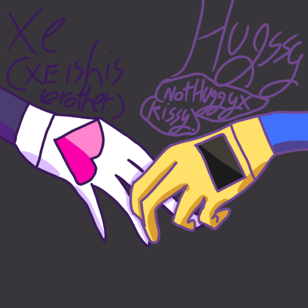 Not Xe X Huggy- Ew.