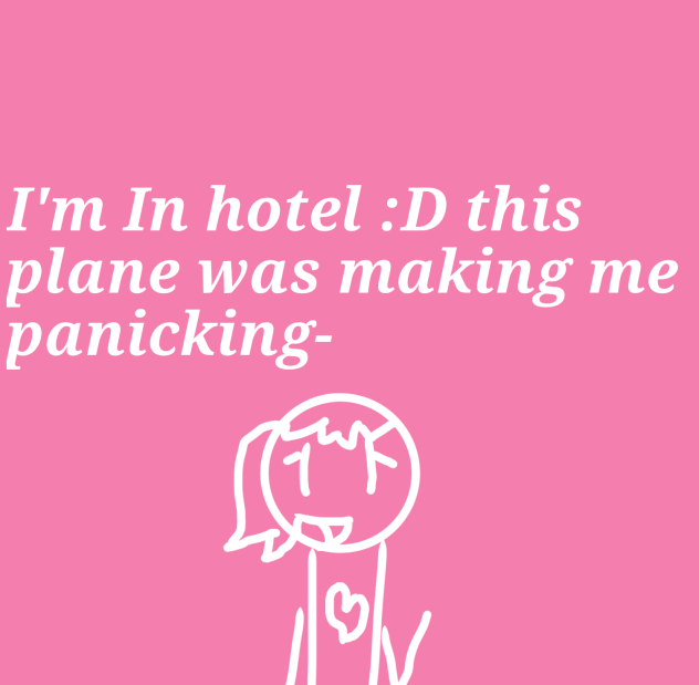 finally im in hotel - ibisPaint