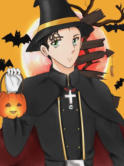 ハロウィンの赤井さん