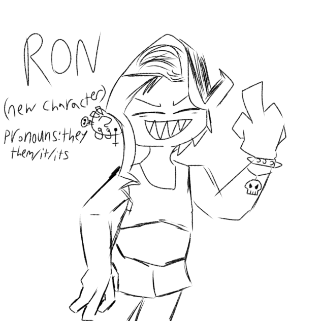 New character❓❗️