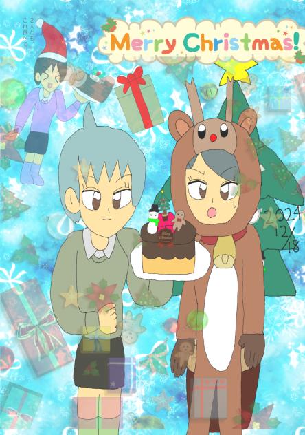 姉妹でクリスマス