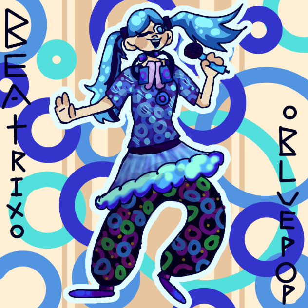 Beatrix Bluepop redraw