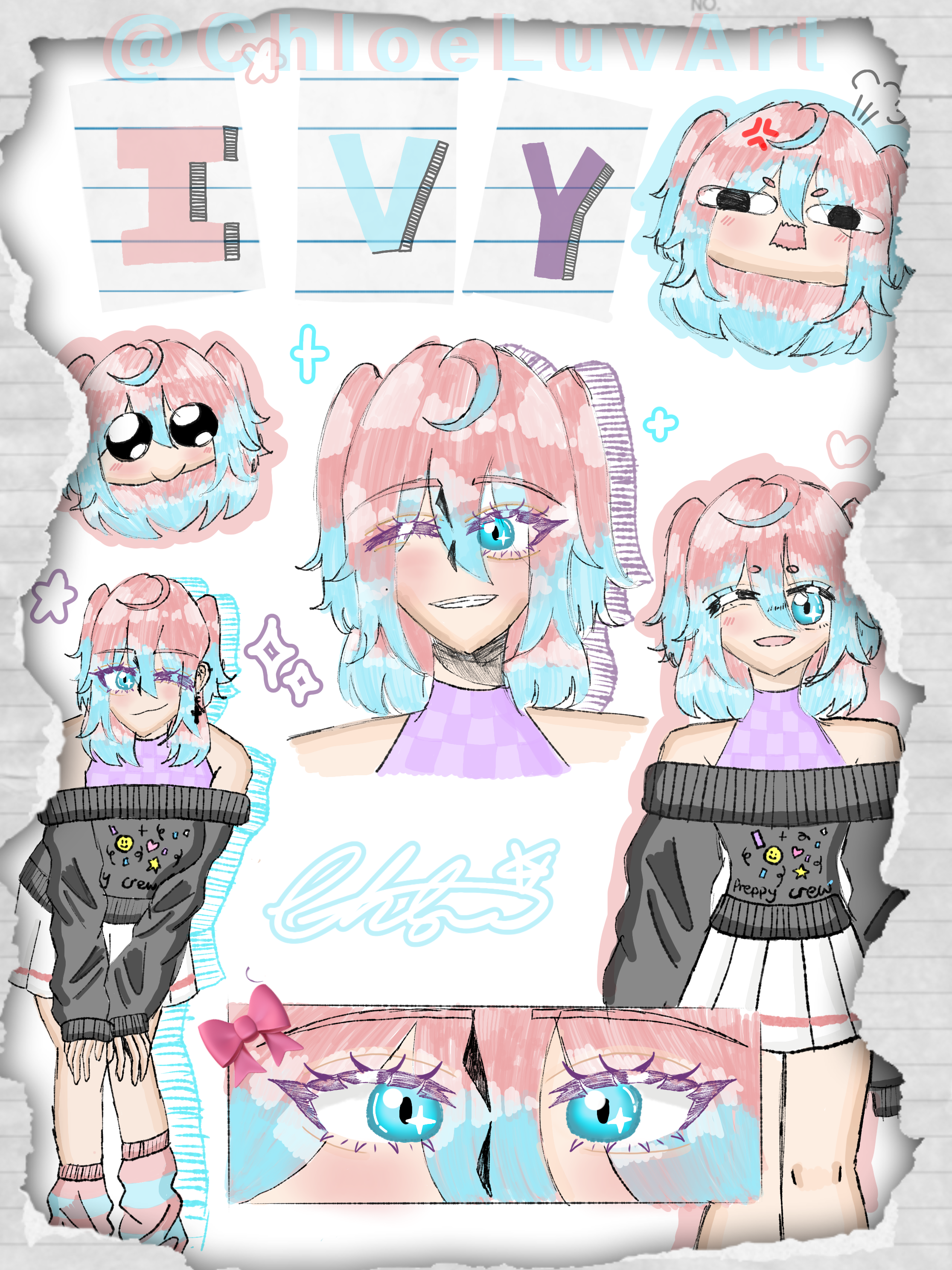 OC Ivy (journallistic) - ibisPaint