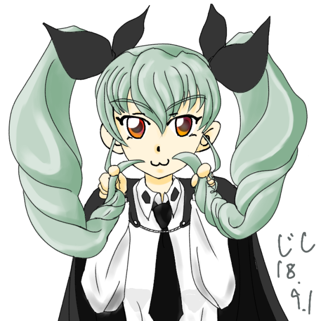 ねこひげごっこアンチョビさん