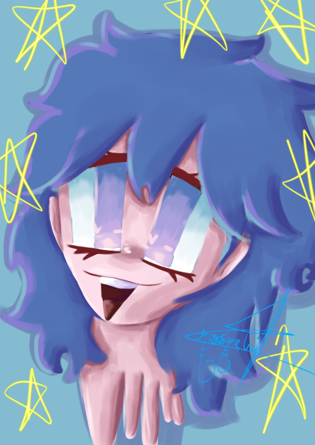 Dibujo con paleta de colores random