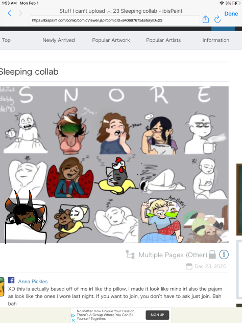 Snore collab