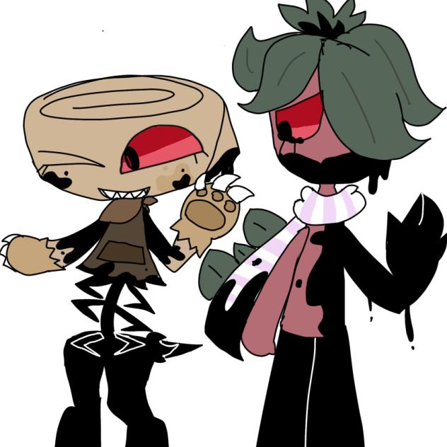 Emo strawberry and dinosaurs go rawr