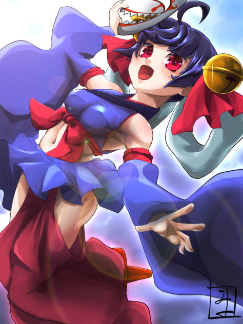 巫女の日イラスト