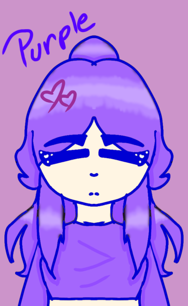 Purple rainbow friends