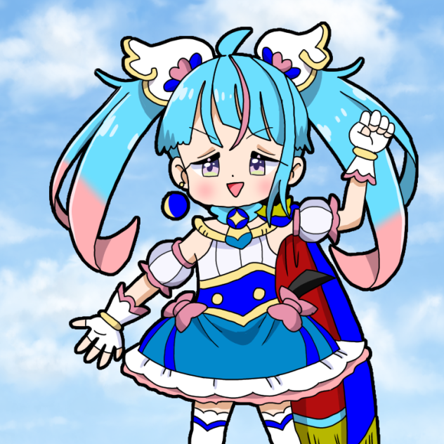 キュアスカイねむエナガちゃん