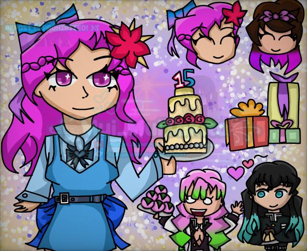 HAPPY BIRTHDAY RIMA!! 🩷🩵✨