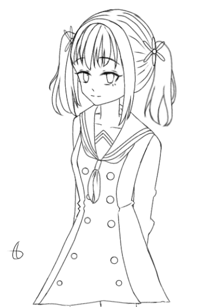 Talentless Nana (Lineart)