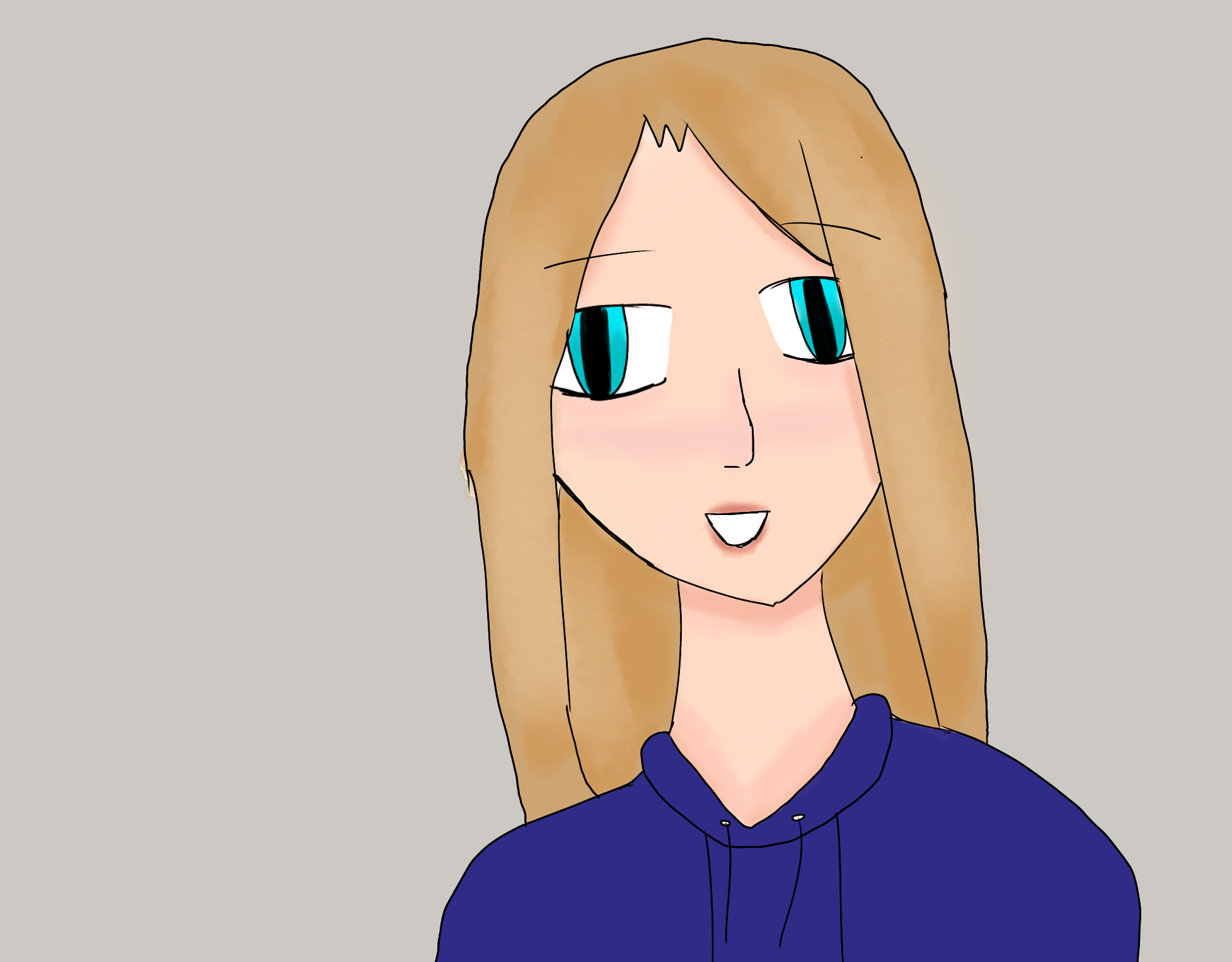 Trying new art style - ibisPaint