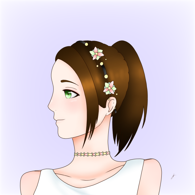Cute summer girl