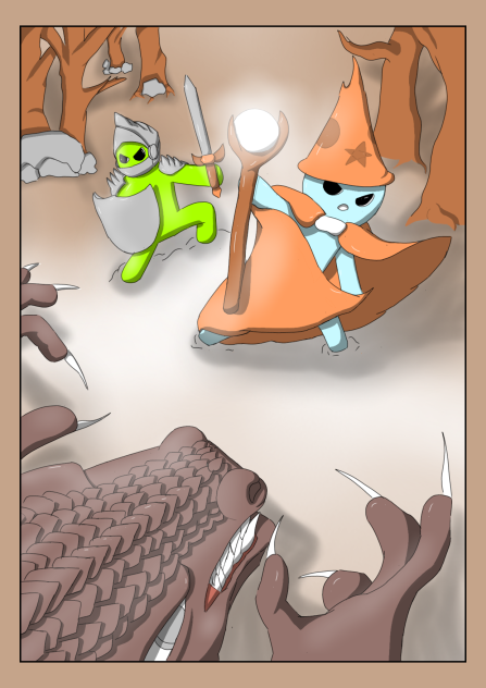 Comic Cover Concept - ibisPaint