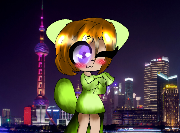 My new cute look!