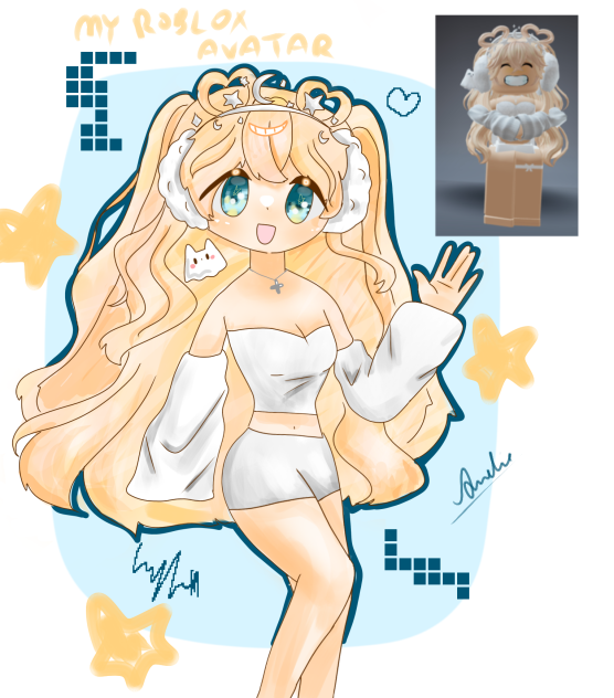 my Roblox avatar in my style