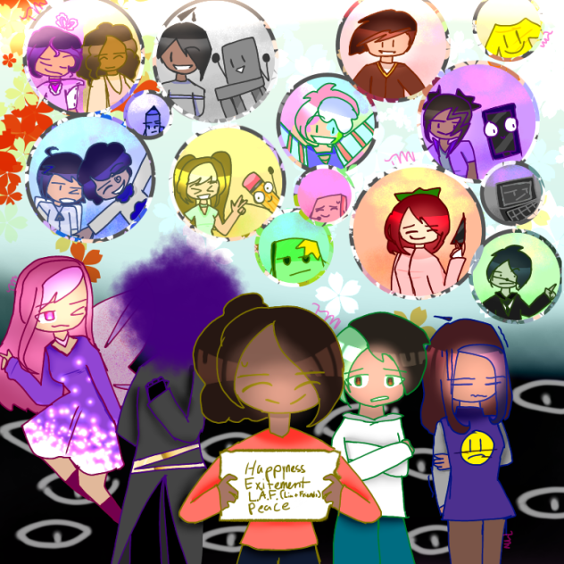 LIA and friends cover - ibisPaint