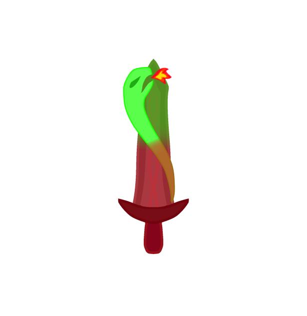 Flaming python- venomshank and firebrand