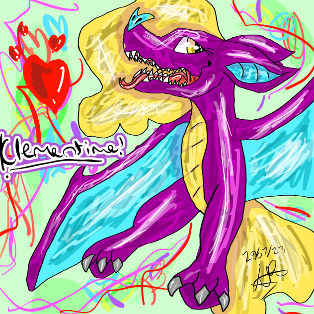 Clementime the bat!