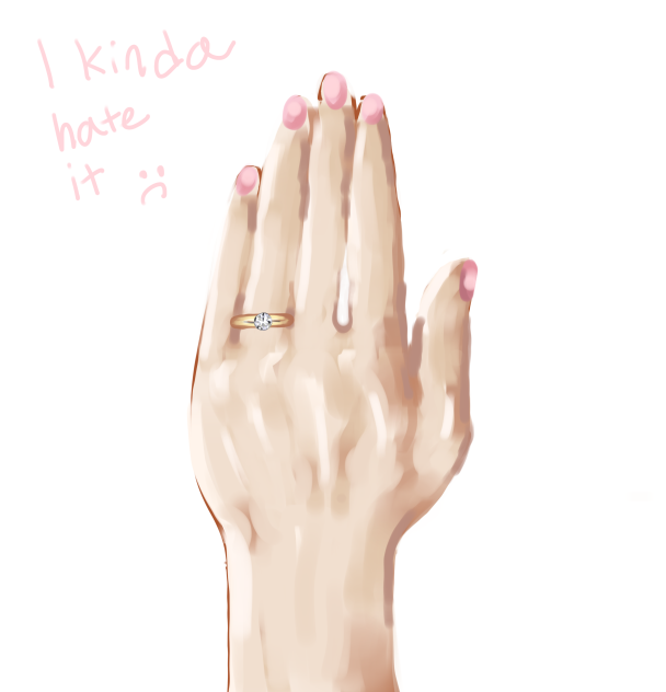 realistic ish hand study (sobs)
