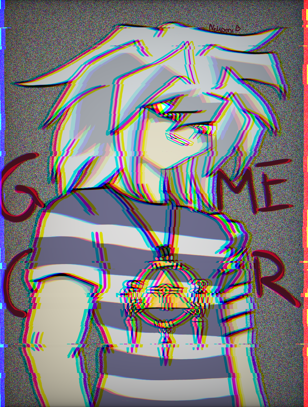 Yami Bakura Game Over Glitch - ibisPaint